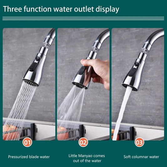 Cozynest FlowMate™ – Multi-Spray Sink Faucet for Easy Cleaning