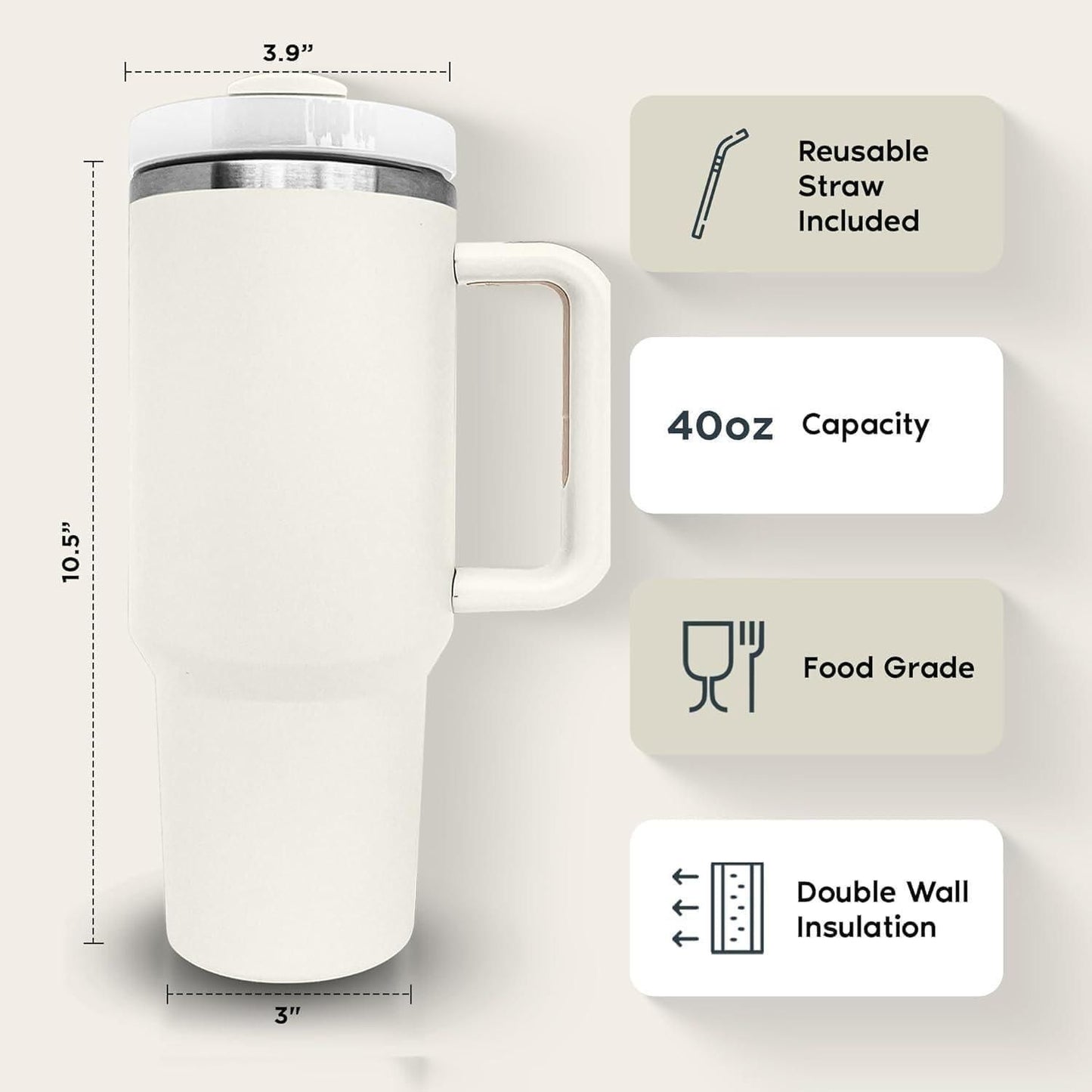 Cozynest HydraSteel™ – 1.2L Vacuum Tumbler in Surprise Colors