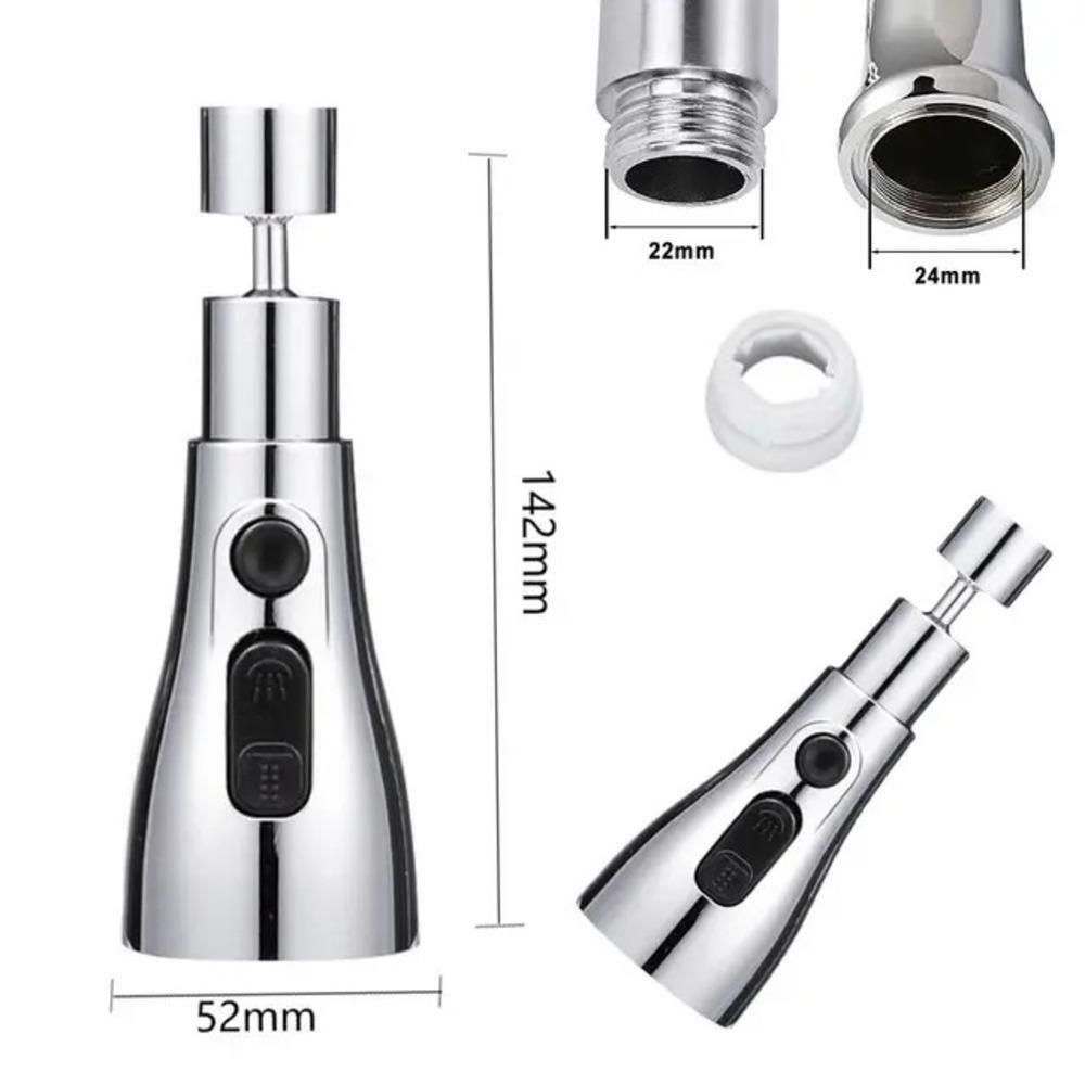 Cozynest FlowMate™ – Multi-Spray Sink Faucet for Easy Cleaning