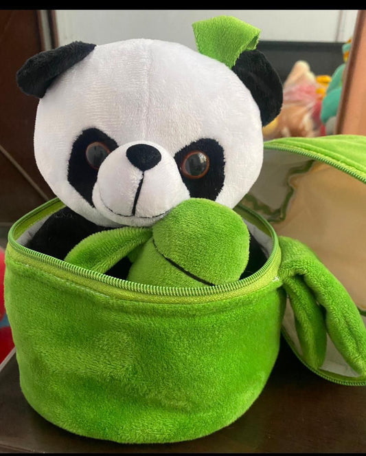 Cozynest™ Adorable Panda Plush with Bamboo – Perfect Gift for All Ages 🎁🐼