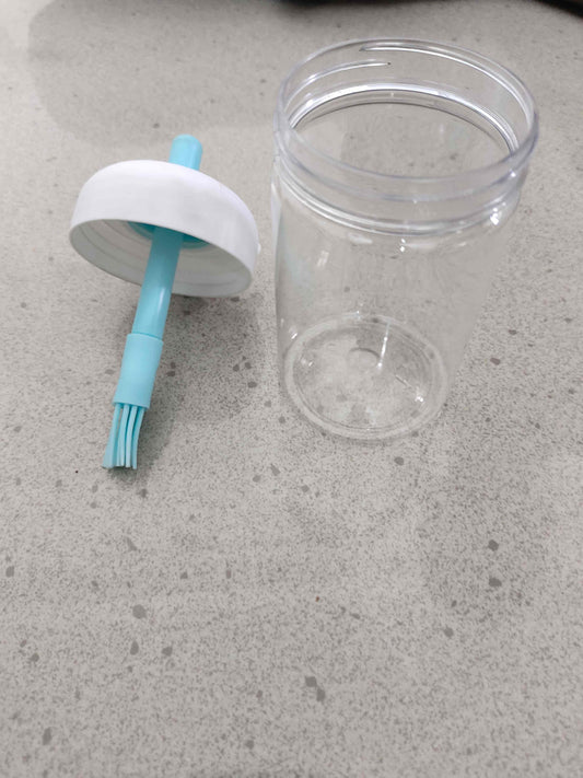 Cozynest 2-in-1 Oil Dispenser with Silicone Brush – Easy, Mess-Free Cooking