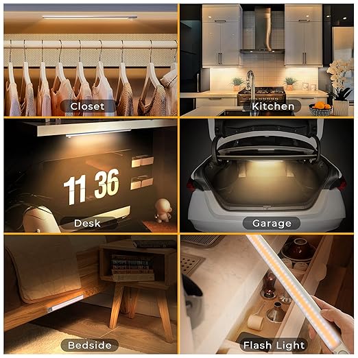 Cozynest AutoGlow™ – Smart Motion Sensor LED Strip (Rechargeable)