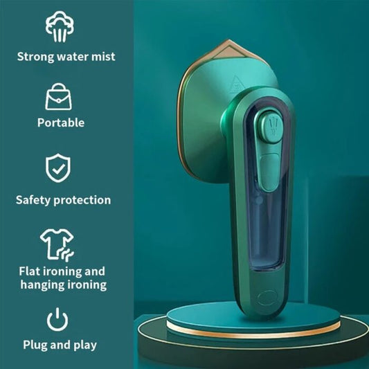 Cozynest™ Mini Travel Steamer Iron – Compact, Powerful & Wrinkle-Free Anywhere! ✨